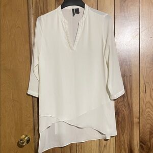 Elegant White Women's Top